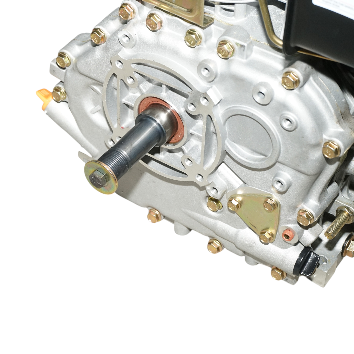 Motor diesel 10CP 186F, 418cc, turatie 3600rpm, ax rotund filetat 25.4mm, pornire sfoara Breckner Germany - imagine 6