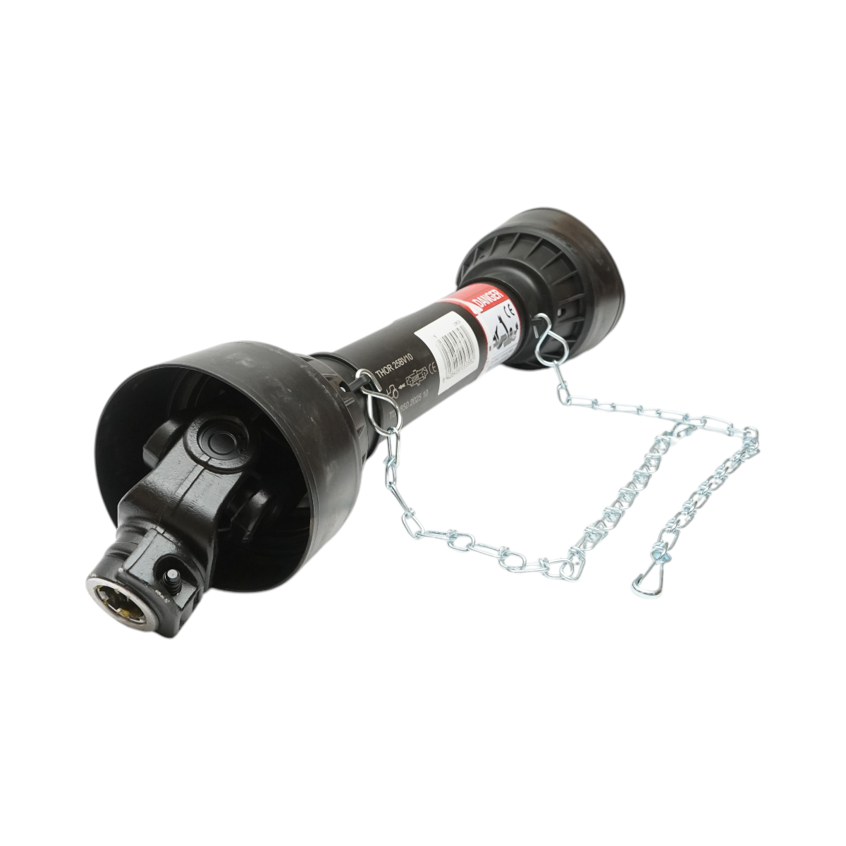 Cardan 850mm T5 cu clichet universal, cruce 30.2x80 (teava triunghiulara) 1-3/8 Z=6 COSITOARE 1.85 - imagine 2