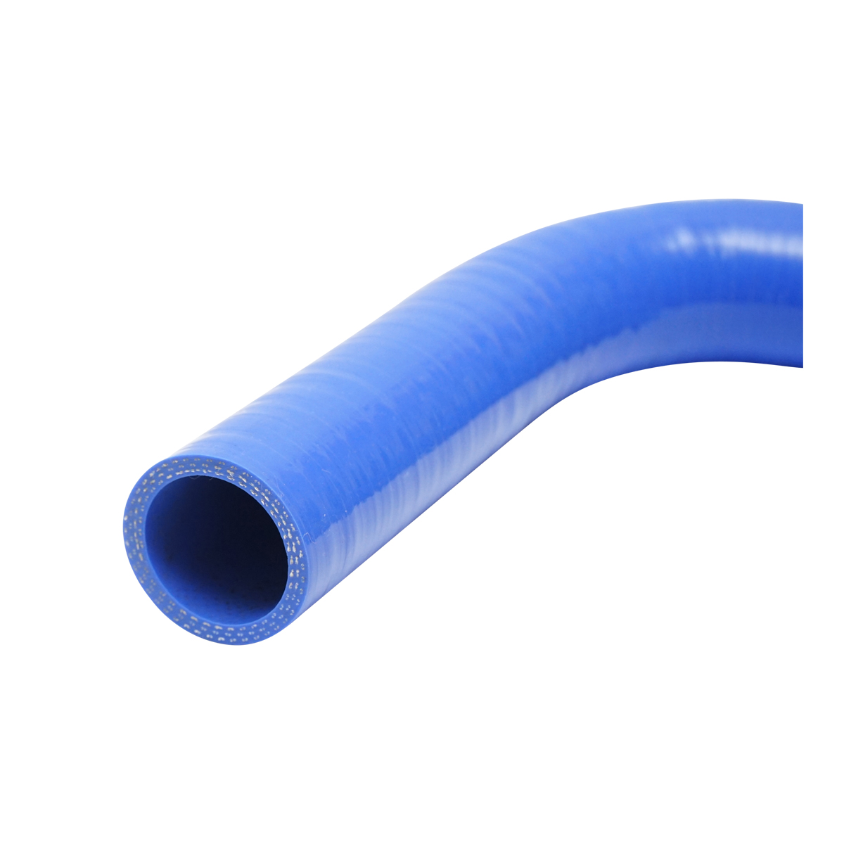 Furtun cotit silicon 90 grade cu insertie textila 32x200x200mm - imagine 3