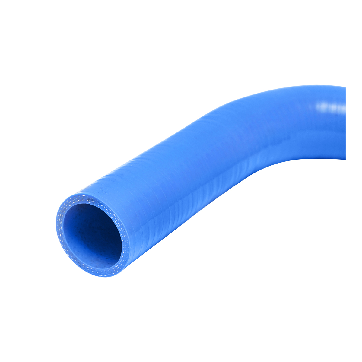 Furtun cotit silicon 90 grade cu insertie textila 35x200x200mm - imagine 3