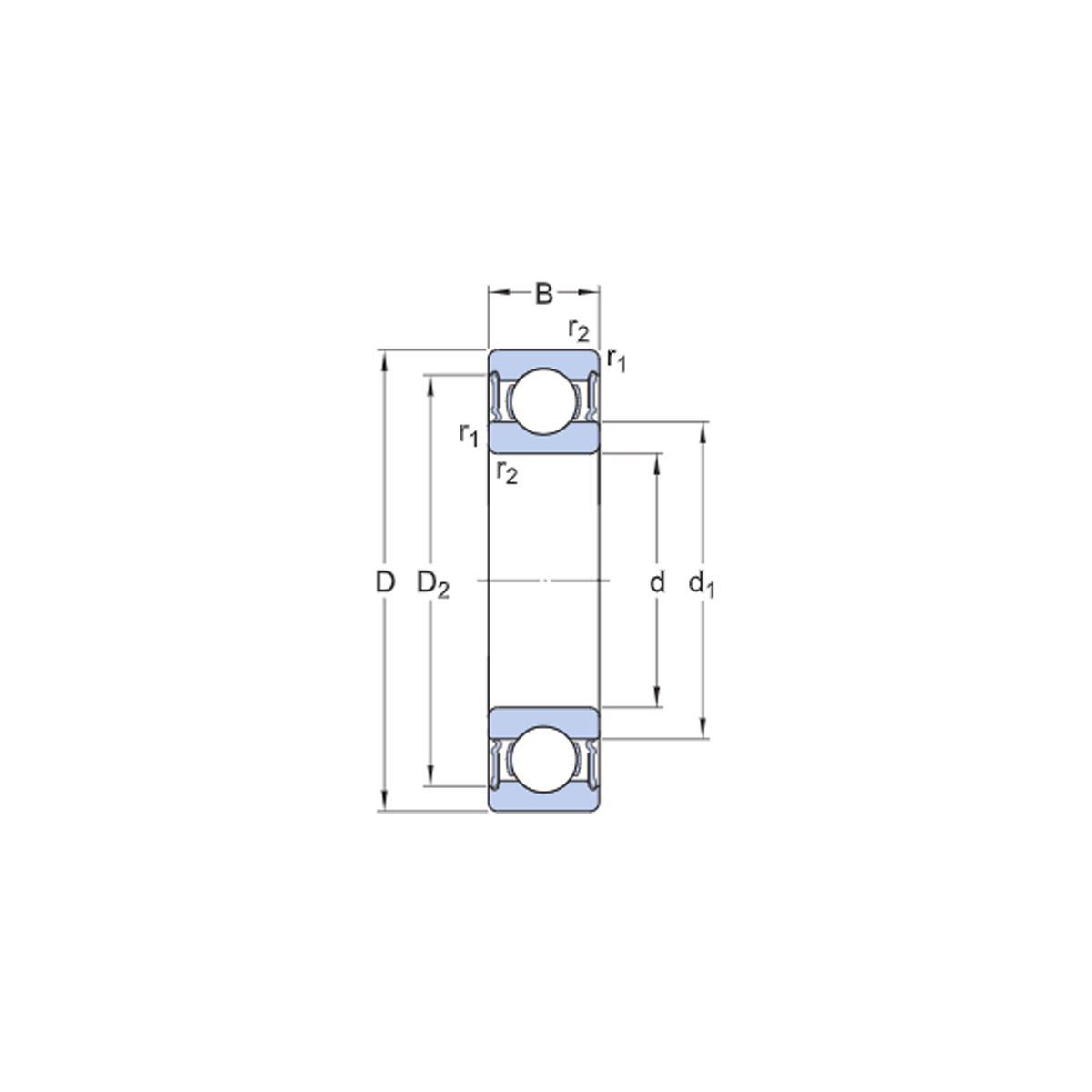 Rulment SKF 6308 2RS1 - imagine 4