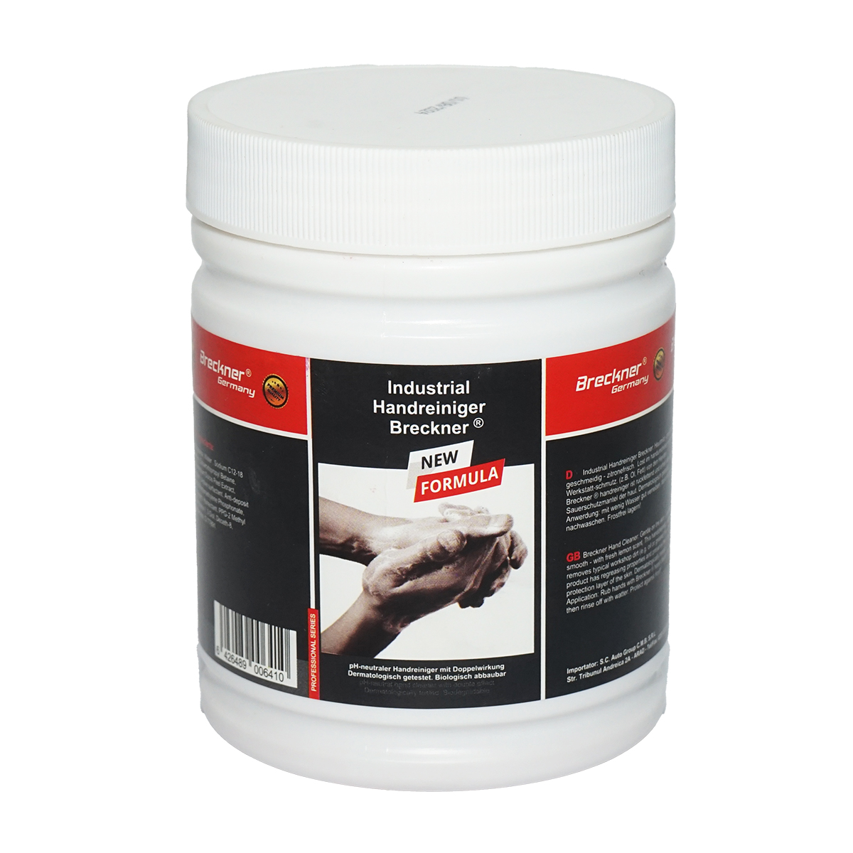 Pasta spalat maini abraziva industriala lamaie 400g Breckner Germany