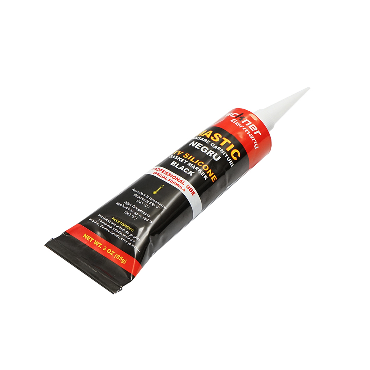 Silicon etansare garnituri negru 85g pentru temperaturi inalte 343 grade - imagine 3