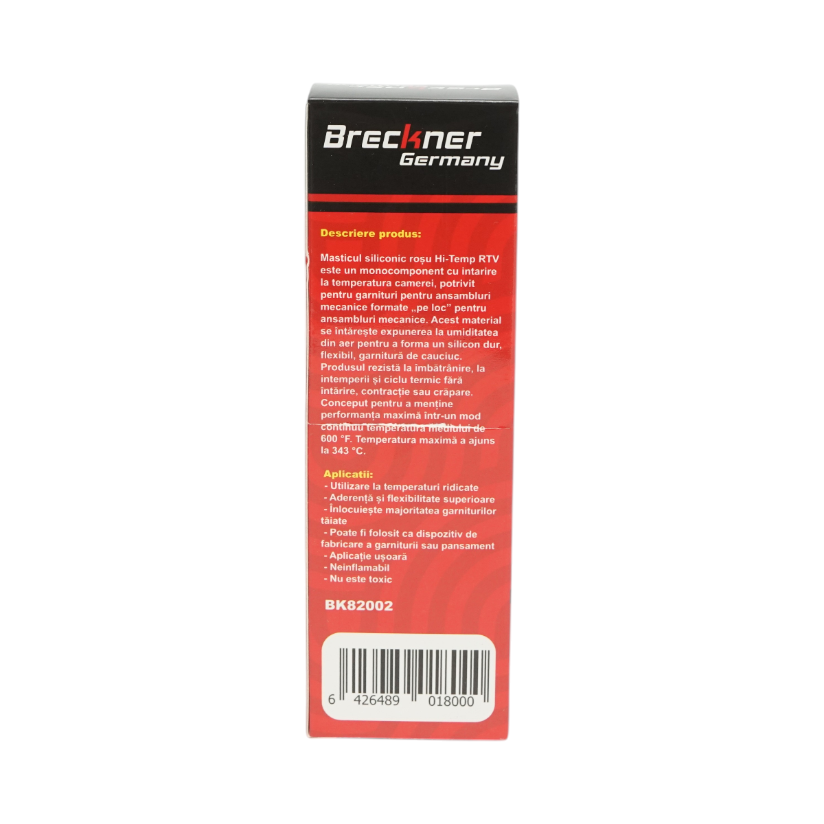 Silicon etansare garnituri rosu 85g temp. inalte 343 grade - imagine 5