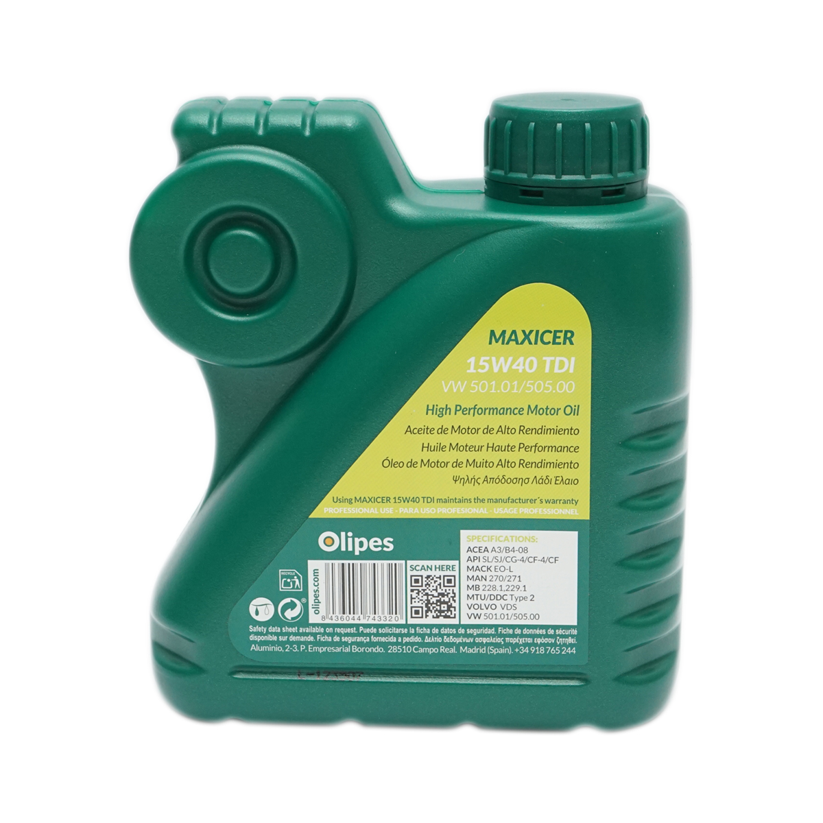 Ulei Olipes Maxicer TDI 15W40 1L - imagine 4