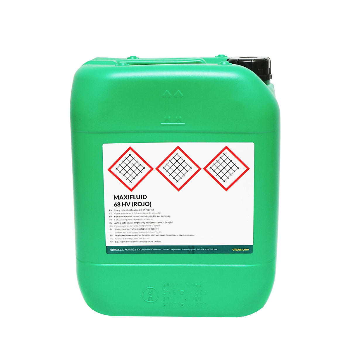 Ulei hidraulic rosu Olipes MAXIFLUID 68 HV 20L - imagine 3