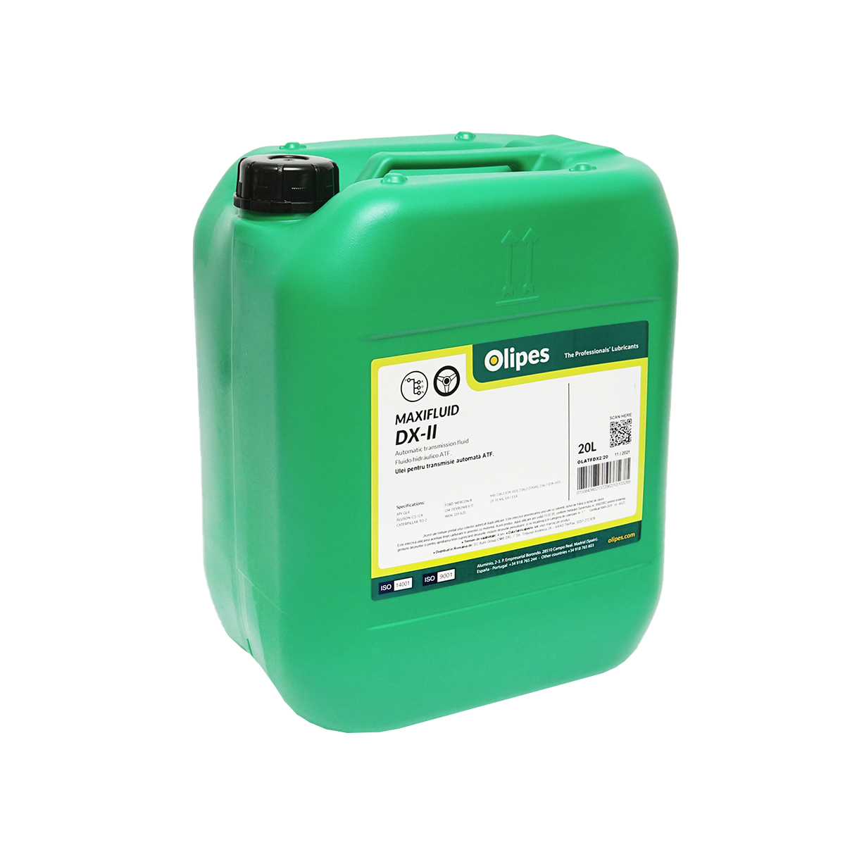 Ulei Olipes ATF DX-II MAXIFLUID Dexron II 20L - imagine 2