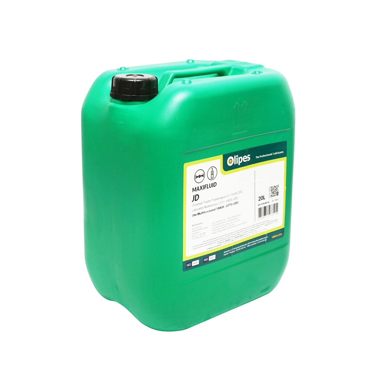 Ulei transmisie hidraulic UTTO Olipes MAXIFLUID JD 10W30 20L - imagine 2