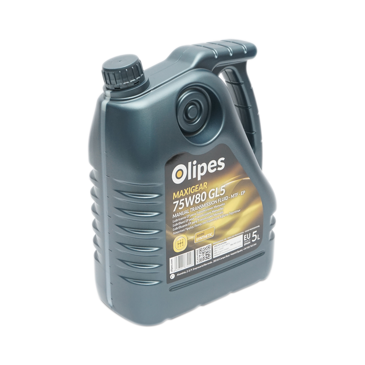 Ulei Olipes MAXIGEAR 75W80 GL-5 cutie viteze 5L - imagine 2