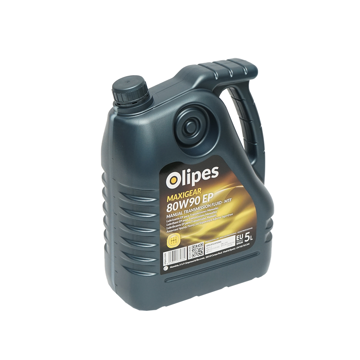 Ulei Olipes MAXIGEAR 80W90 EP cutie viteze GL-4 5L - imagine 2