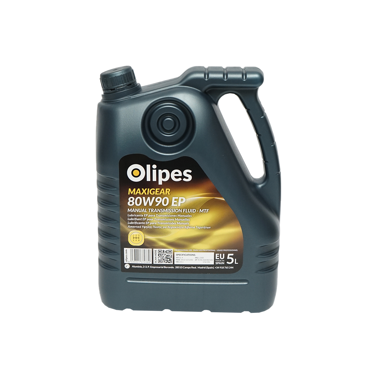 Ulei Olipes MAXIGEAR 80W90 EP cutie viteze GL-4 5L