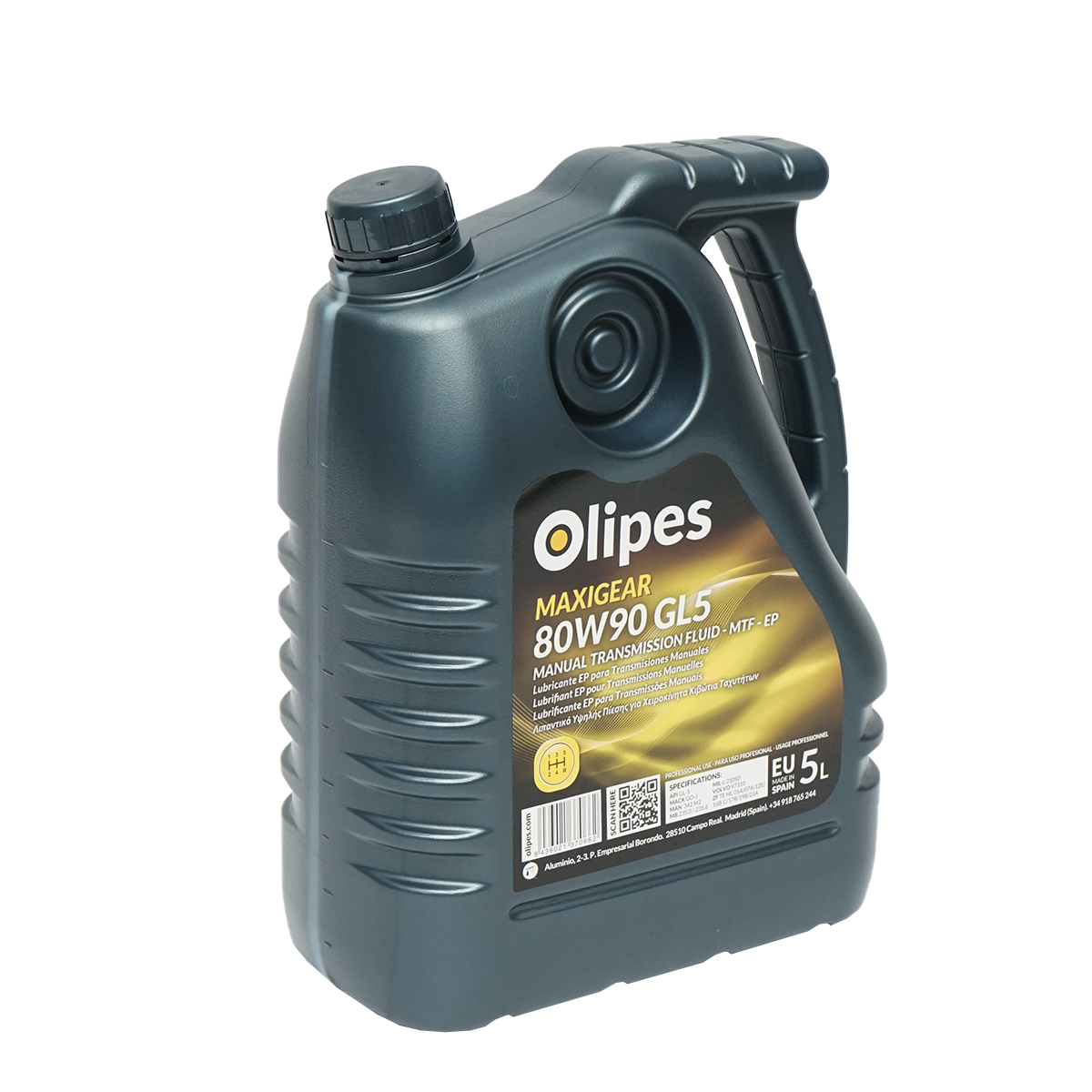 Ulei Olipes MAXIGEAR 80W90 GL-5 cutie viteze 5L - imagine 2