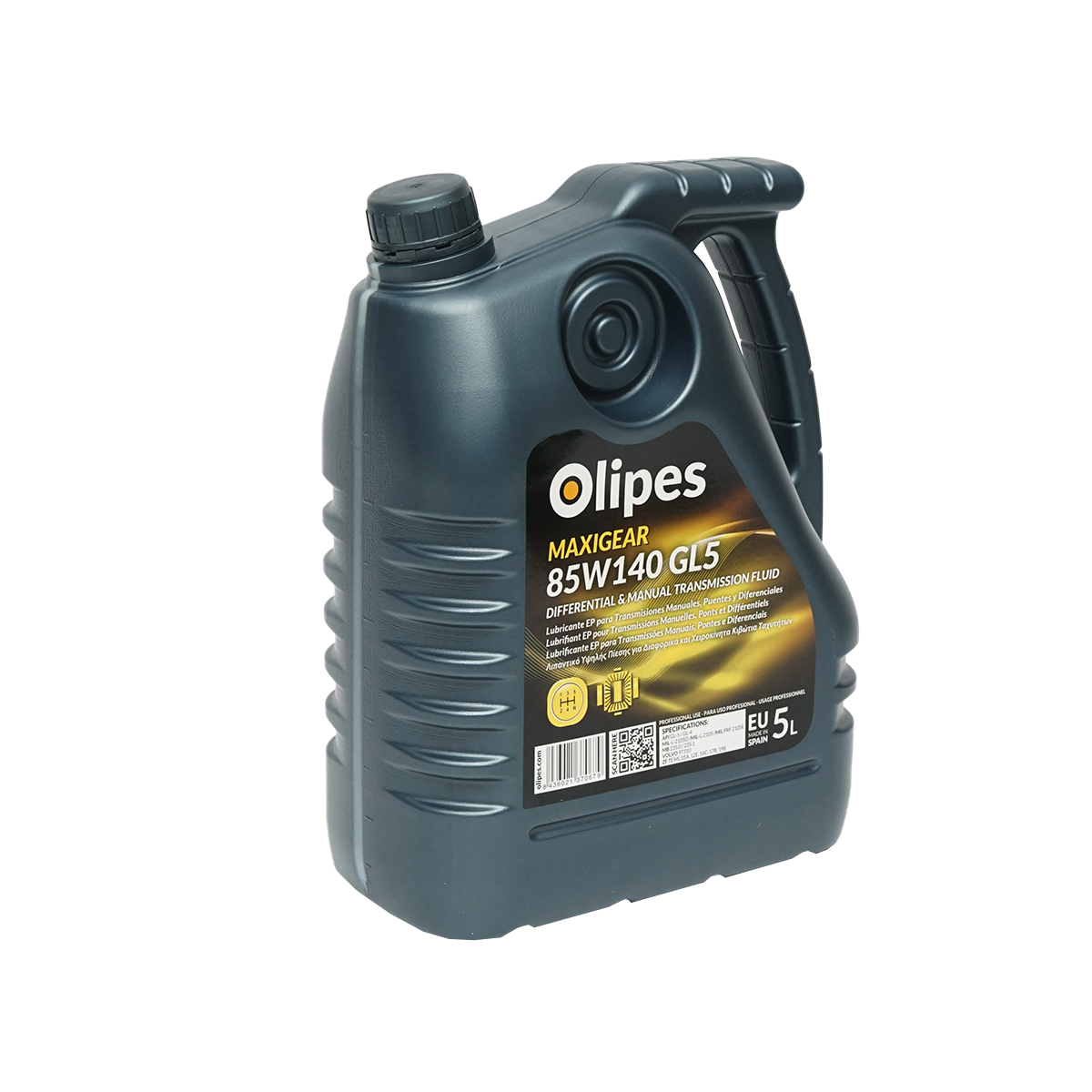 Ulei Olipes MAXIGEAR 85W140 GL-5 cutie viteze 5L - imagine 2