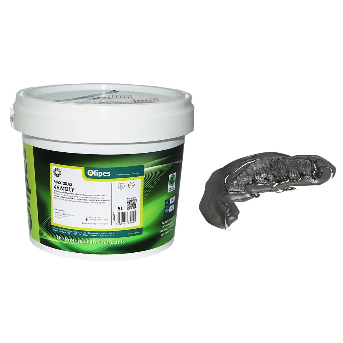 Vaselina Olipes 46/2 pe baza de litiu (bisulfid de molibden) MAXIGRAS 5L