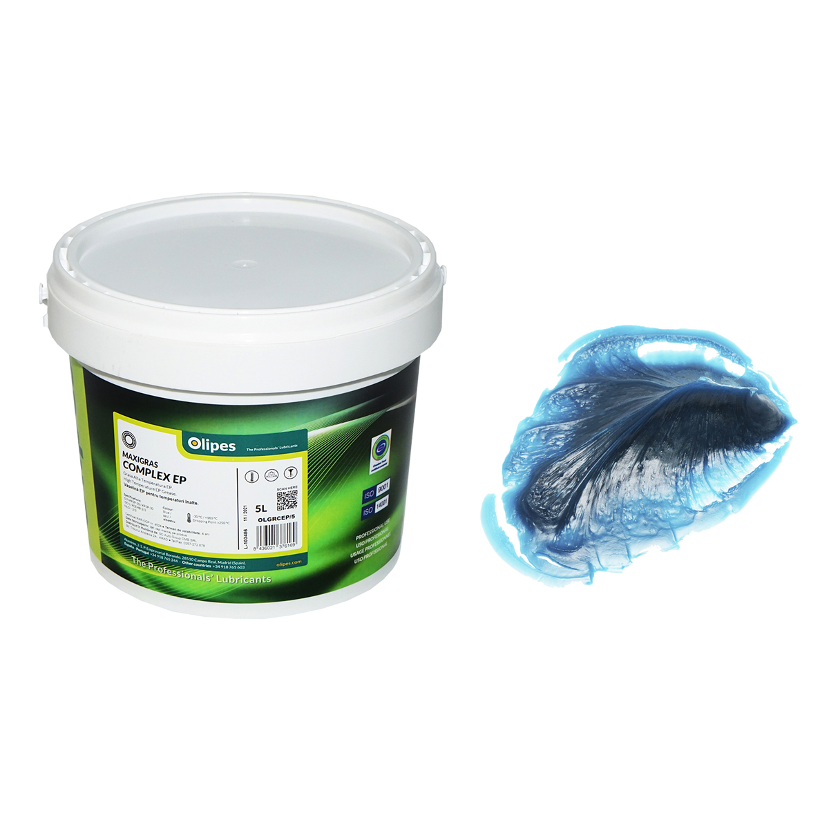 Vaselina Olipes MAXIGRAS Complex EP albastra 5L