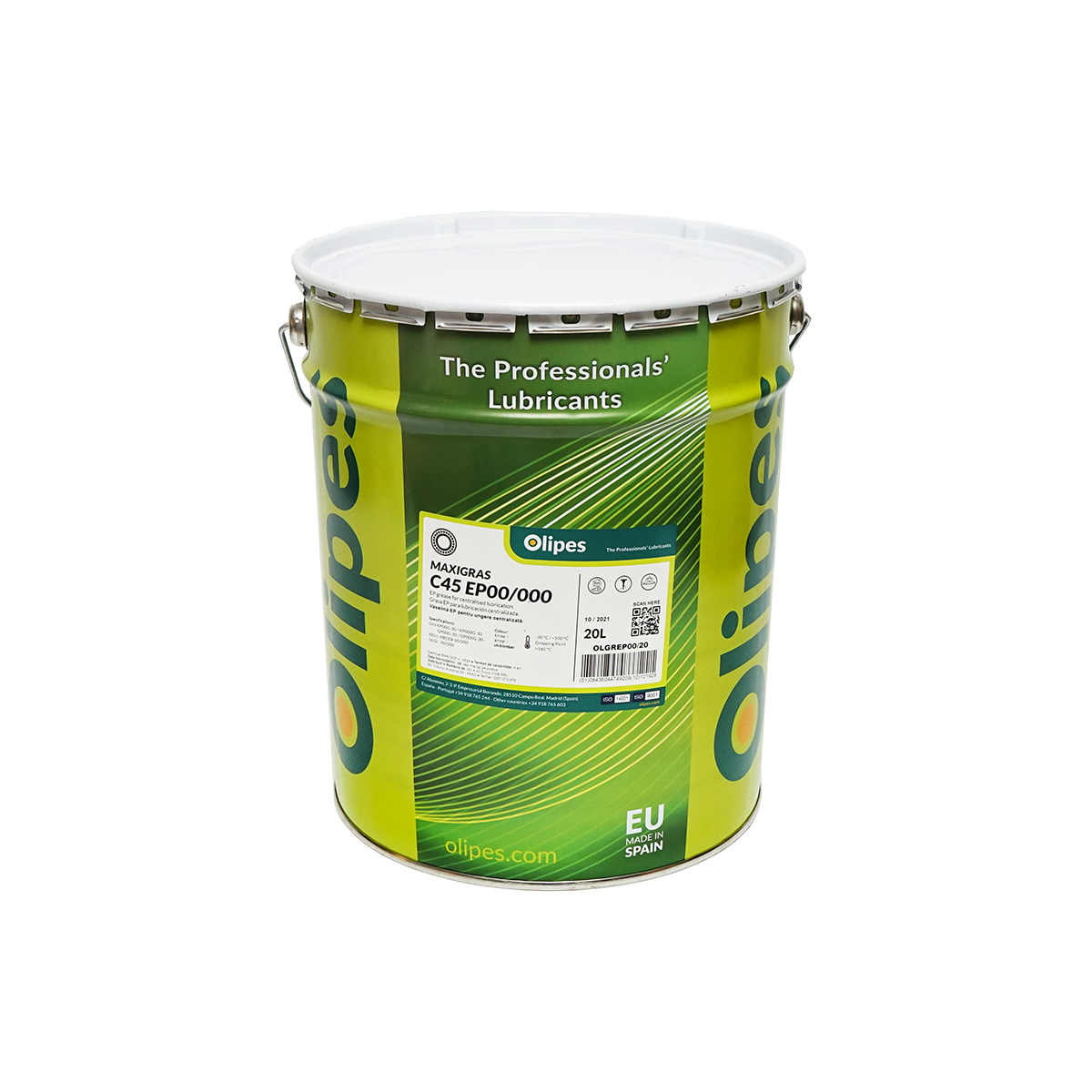 Vaselina Olipes C45 EP00 pe baza de litiu 20L MAXIGRAS NLGI 00/000 - imagine 2