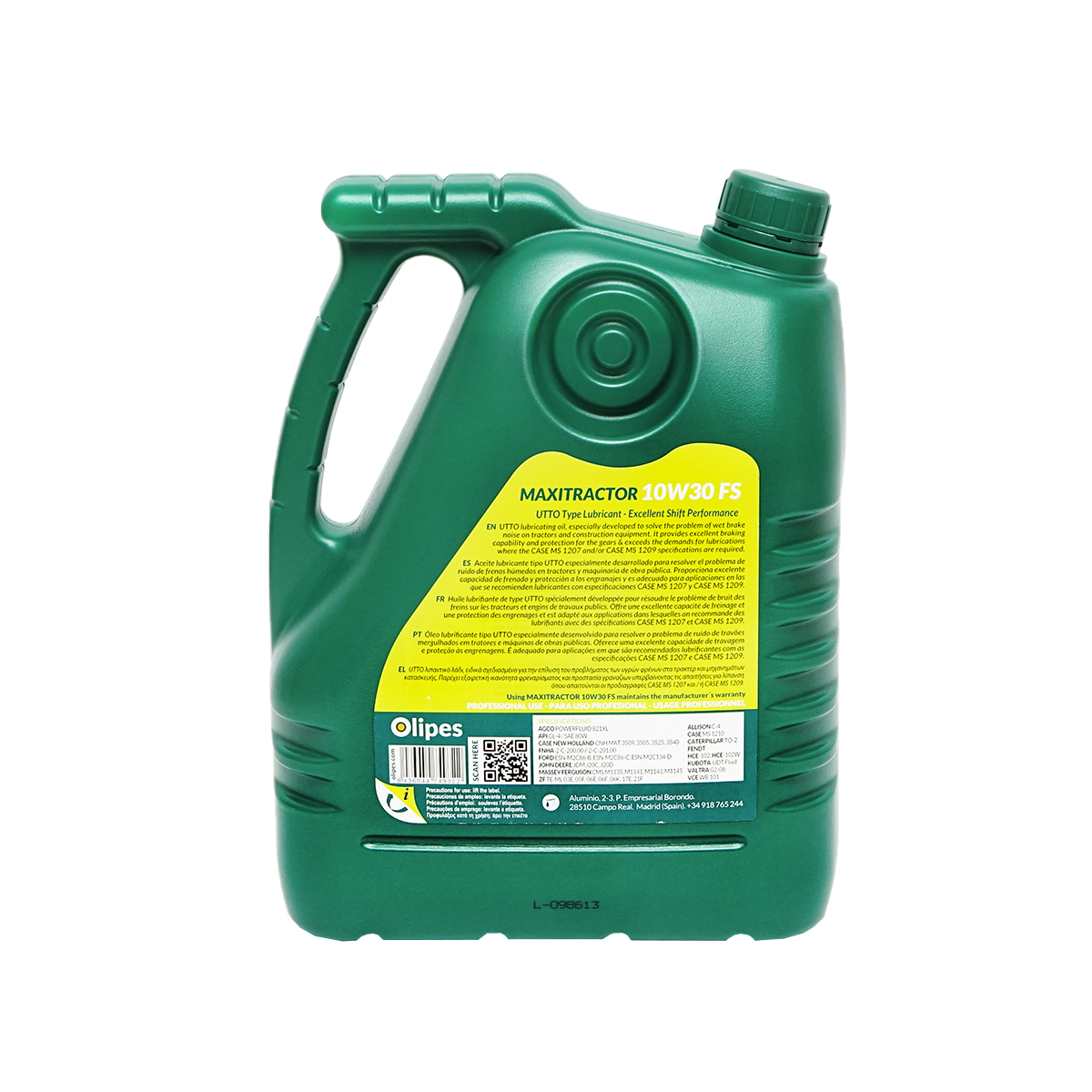 Ulei UTTO OLIPES MAXITRACTOR 10W30 FS 5L - imagine 3