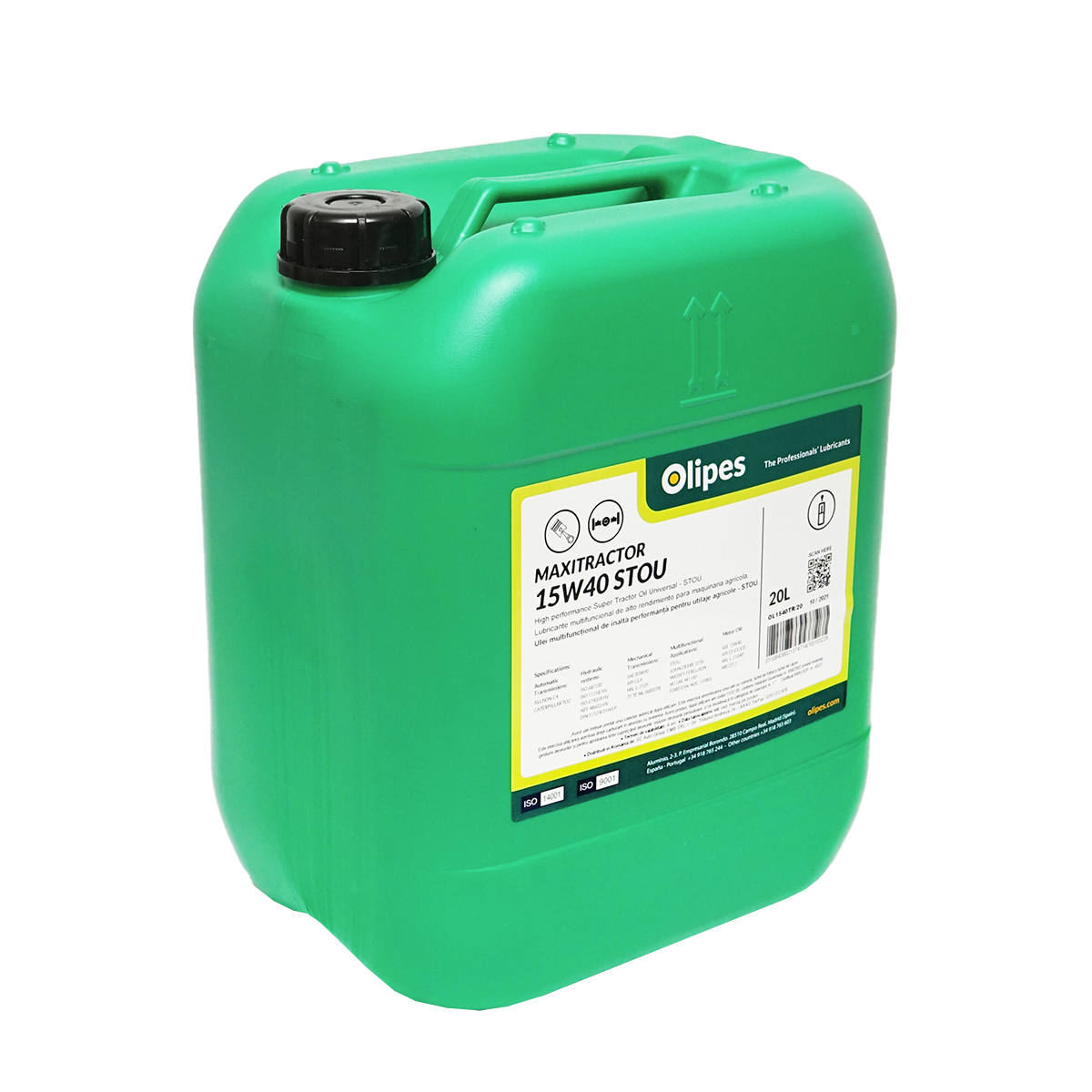 Ulei motor Olipes MAXITRACTOR 15W40 STOU 20L - imagine 2