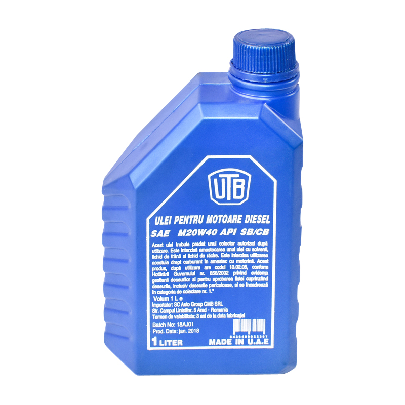 Ulei motor 20W40 UTB 1L - imagine 3