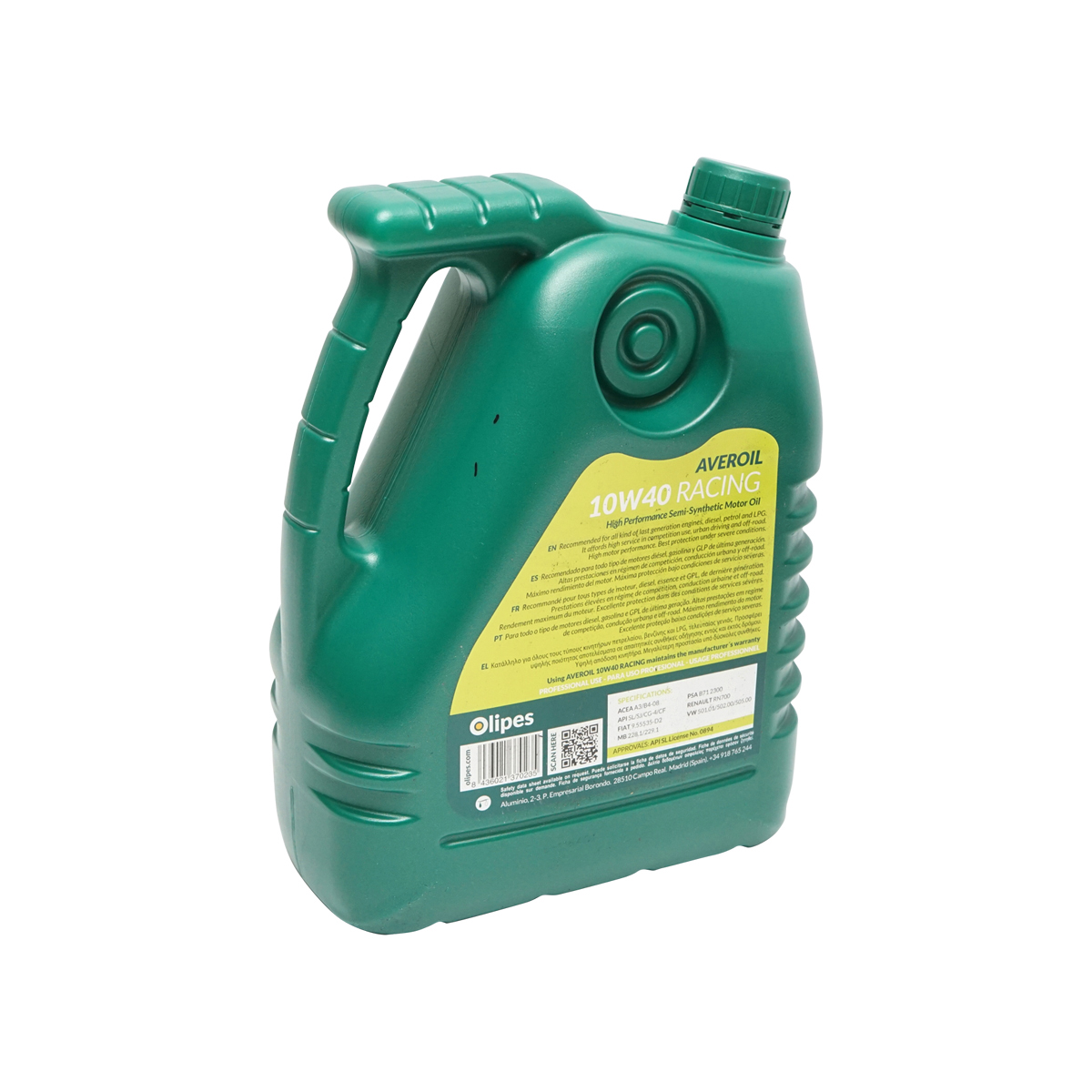 Ulei OLIPES Averoil 10W40 Racing 5L - imagine 4