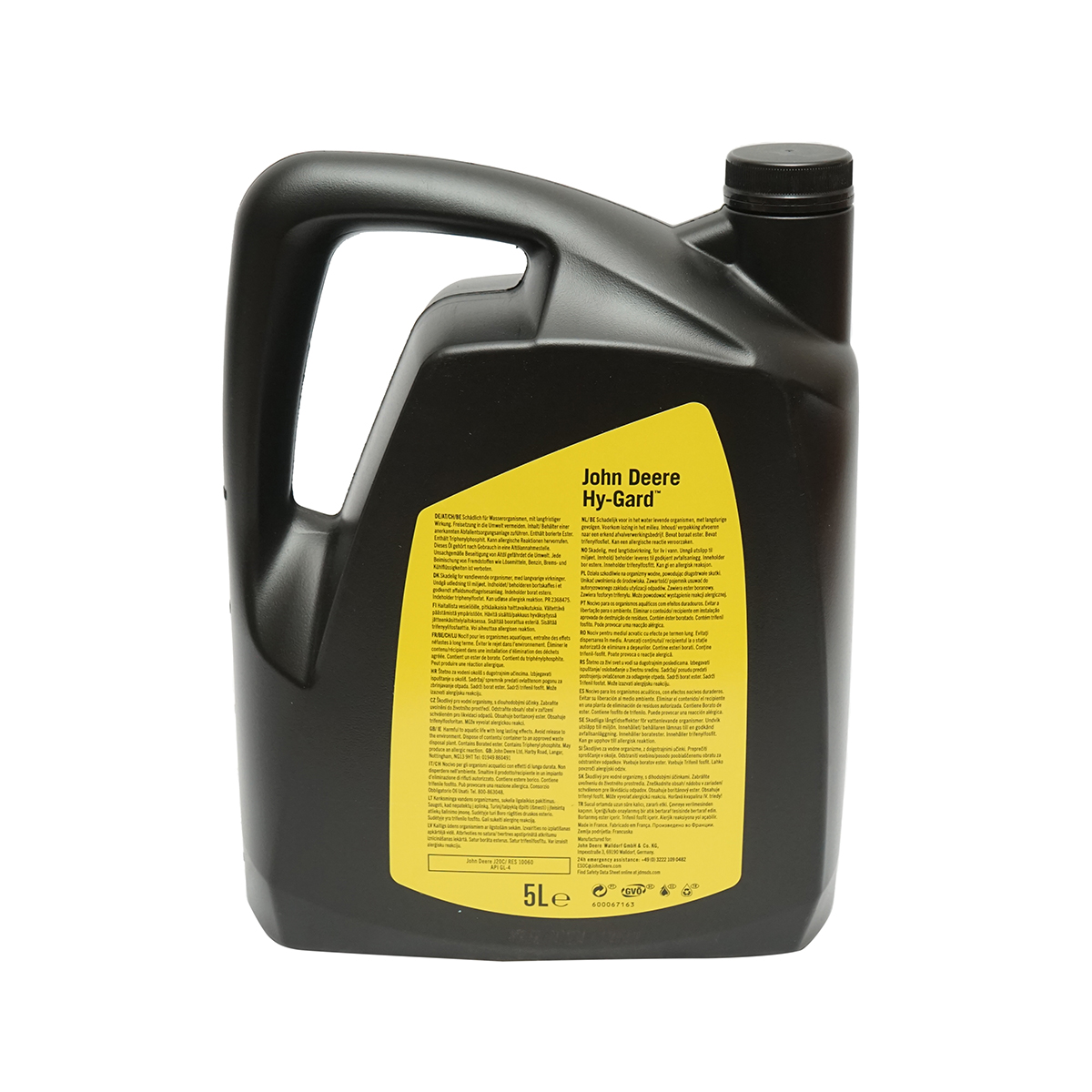 Ulei transmisie/hidraulic John Deere Hy Gard 5L - imagine 2