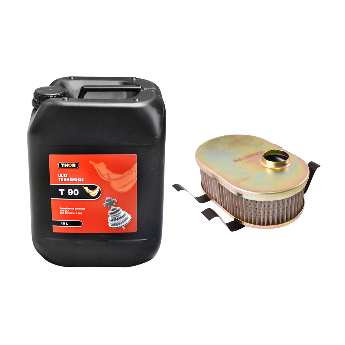 Pachet schimb filtru si ulei hidraulic T90 10L pentru tractor UTB U-650