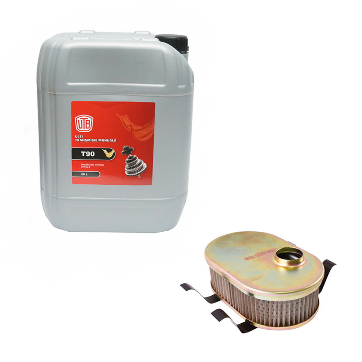Pachet schimb filtru si ulei hidraulic T90 20L pentru tractor UTB U-650