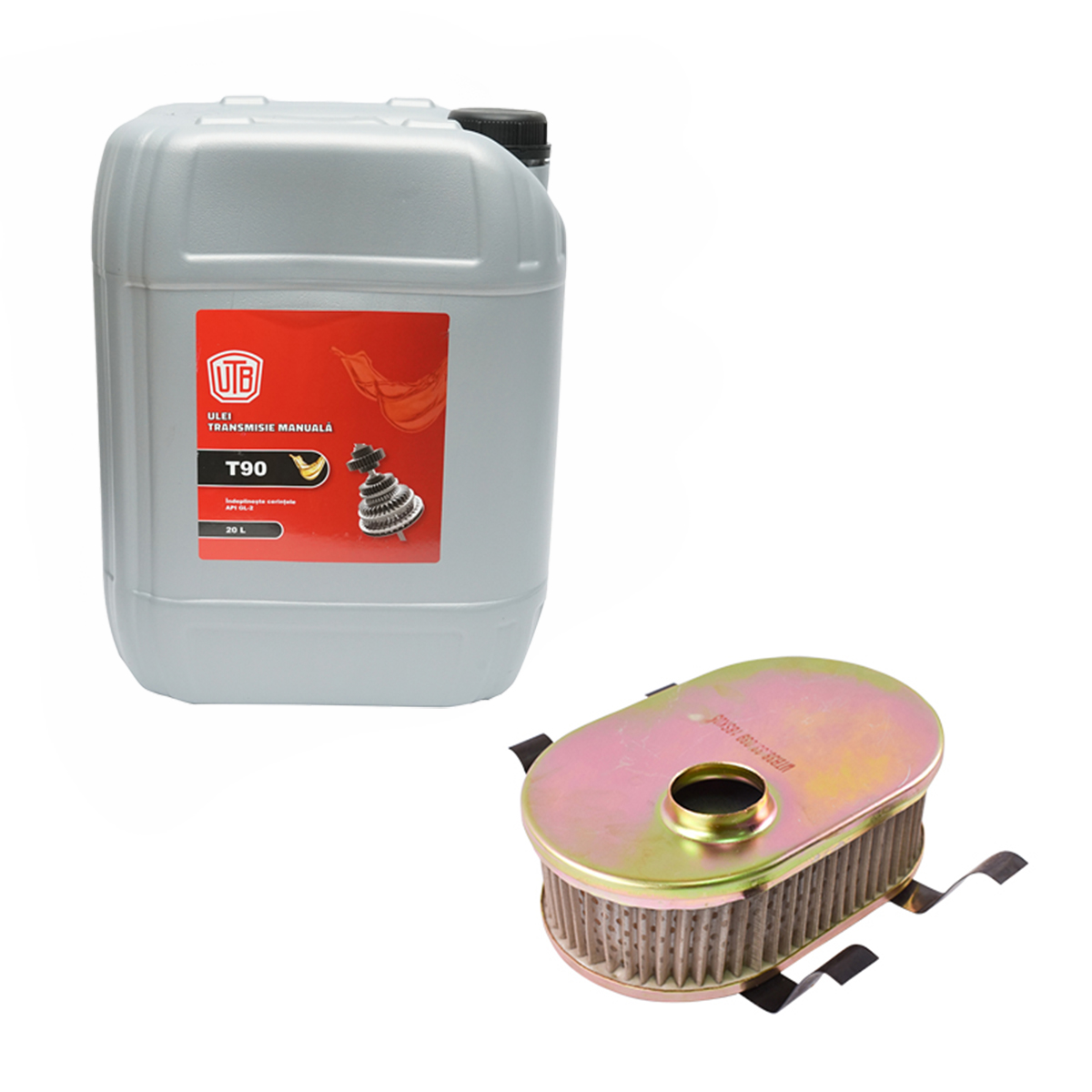 Pachet schimb filtru magnetic si ulei hidraulic T90 20L pentru tractor UTB U-650