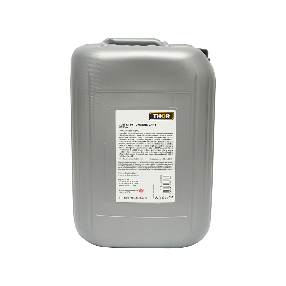 Ulei ungere lant THOR L 150 20L  - imagine 3