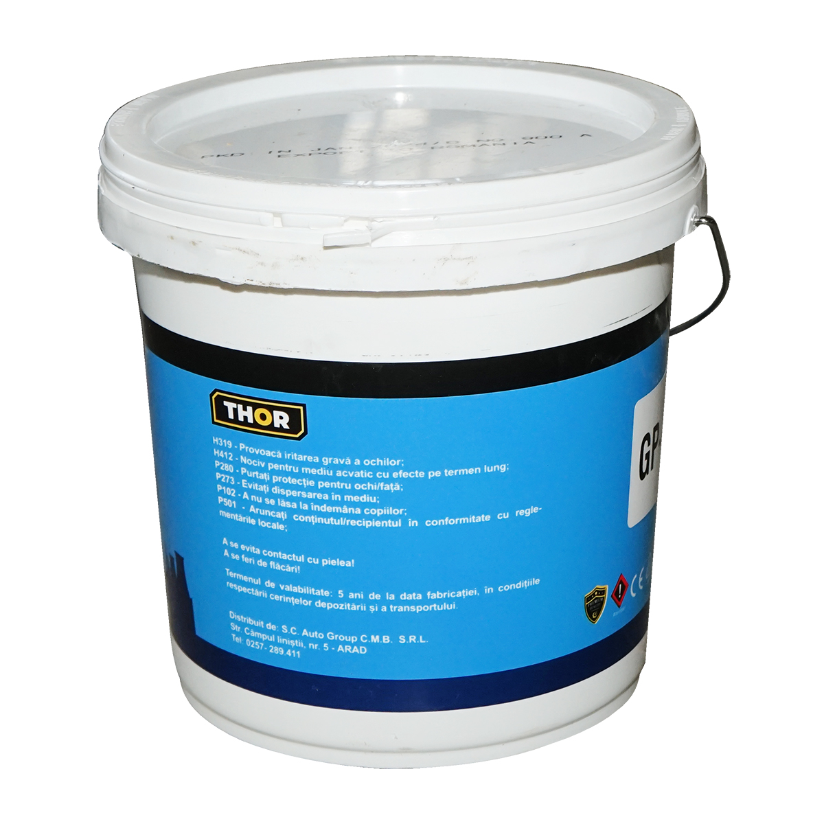 Vaselina U90Ca3 verde 4Kg Thor - imagine 4