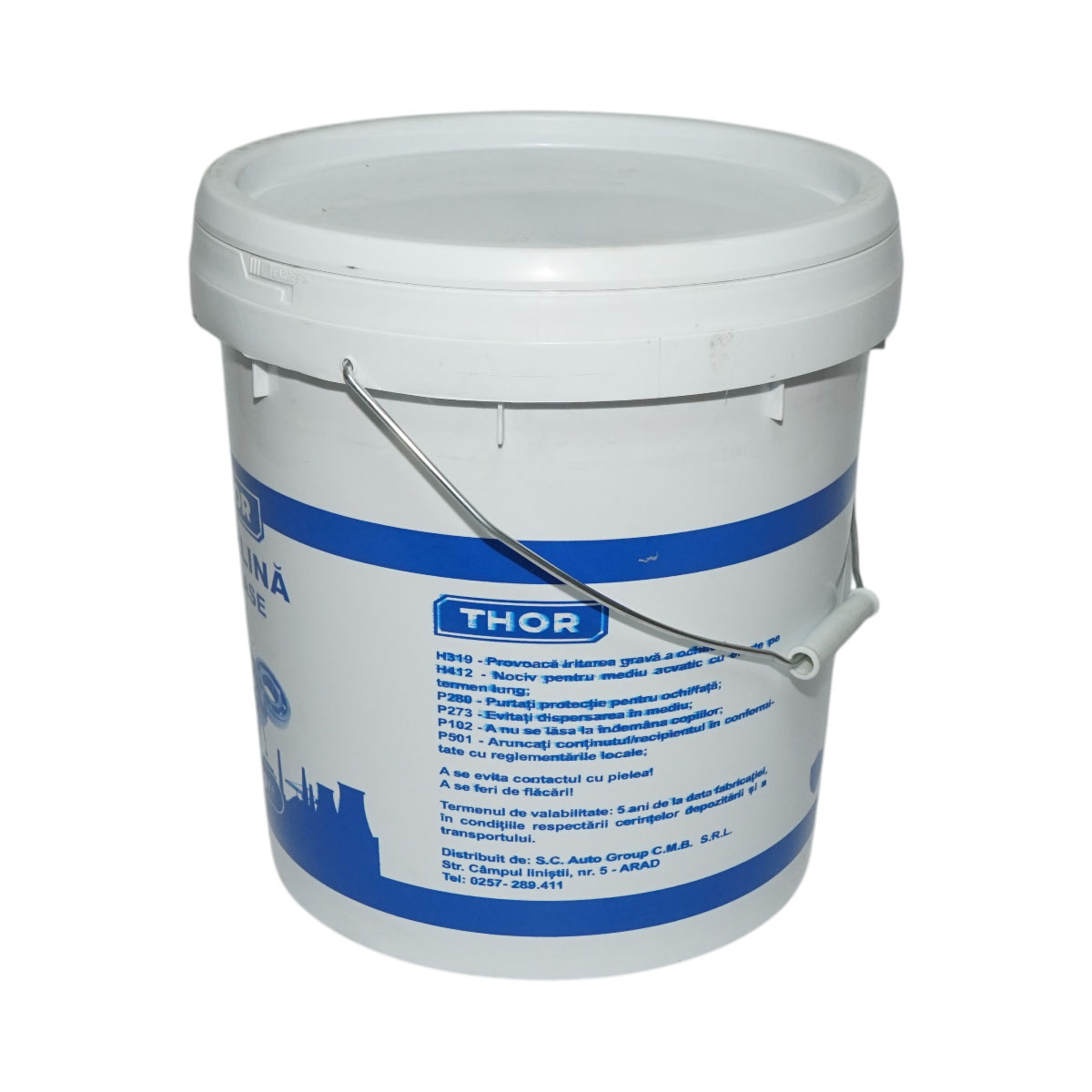 Vaselina LI-EP 2 WR2 albastra 18Kg THOR - imagine 3