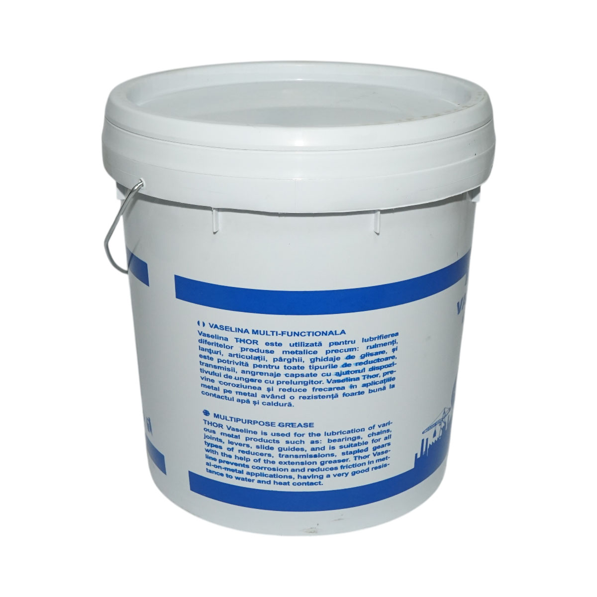 Vaselina LI-EP 2 WR2 albastra 18Kg THOR - imagine 2