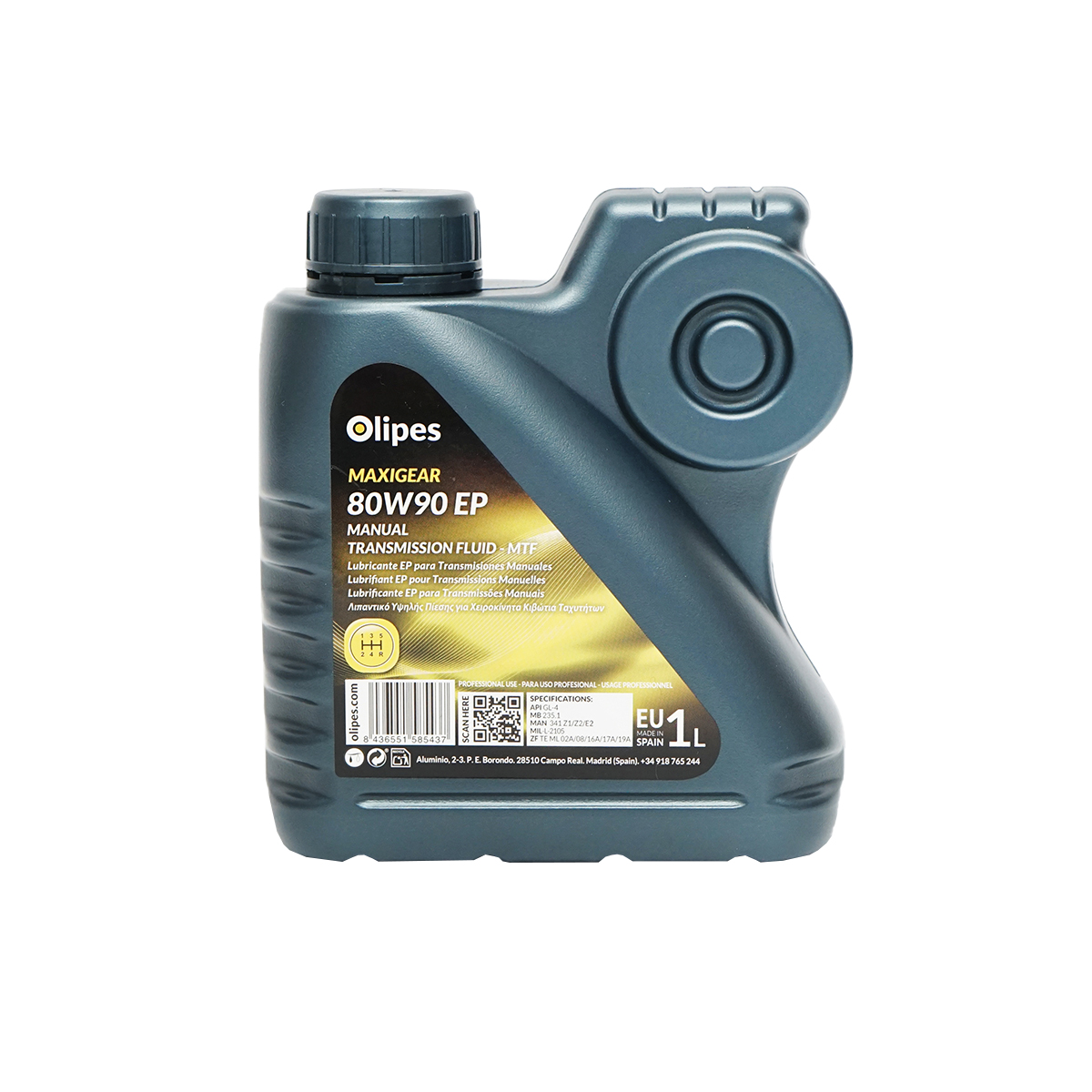 Ulei Olipes MAXIGEAR 80W90 EP cutie viteze GL-4 1L