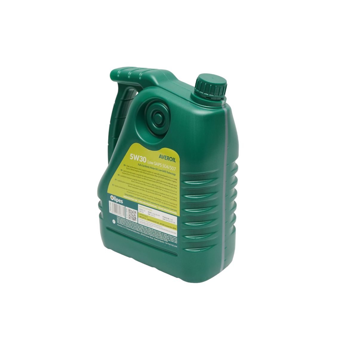 Ulei Olipes motor Averoil 5W30 Low Saps 504/507 5L - imagine 3
