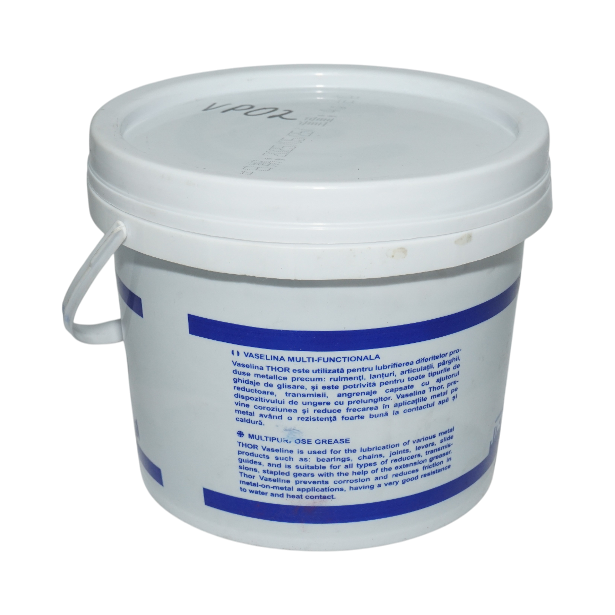 Vaselina albastra LI-EP2 4Kg THOR - imagine 2