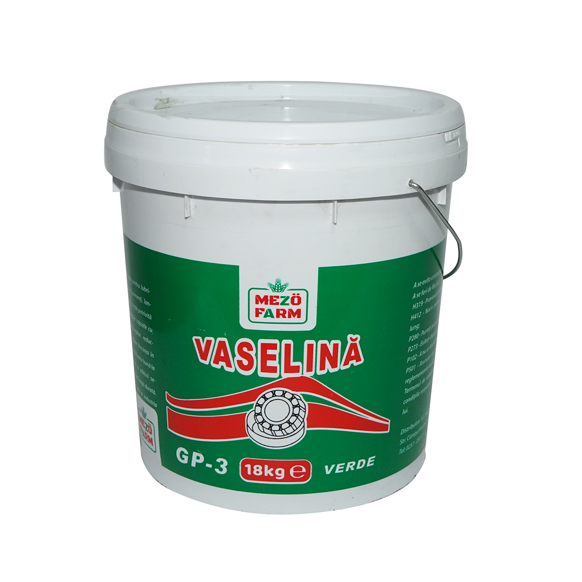 Vaselina GP-3 verde U90Ca3 18 Kg Mezofarm