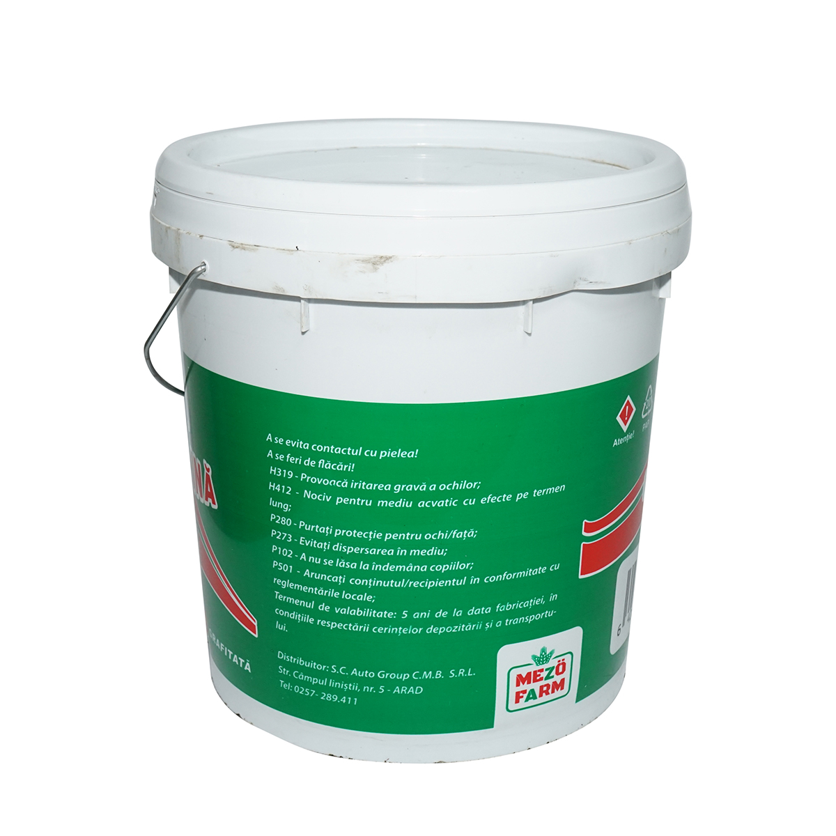 Vaselina grafitata 18 Kg Mezofarm - imagine 4