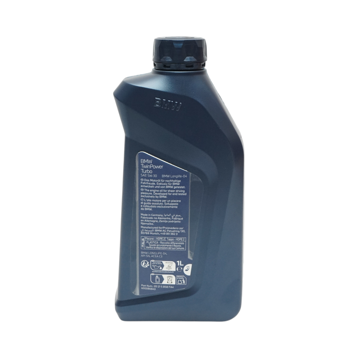 Ulei motor BMW 5W30 TwinPower Turbo Longlife-04 1L - imagine 3