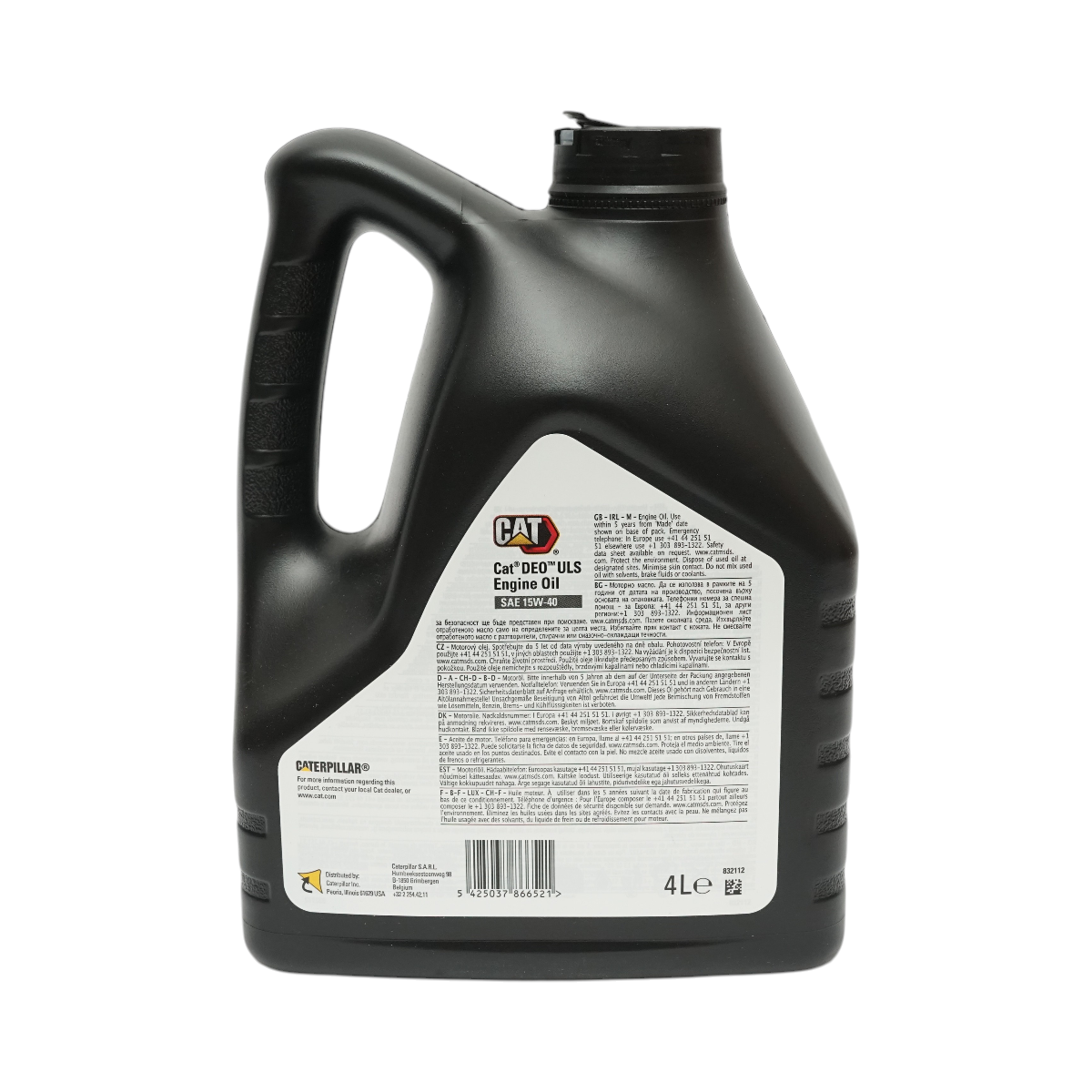 Ulei motor Caterpillar 15W40 DEO-ULS 4L - imagine 3