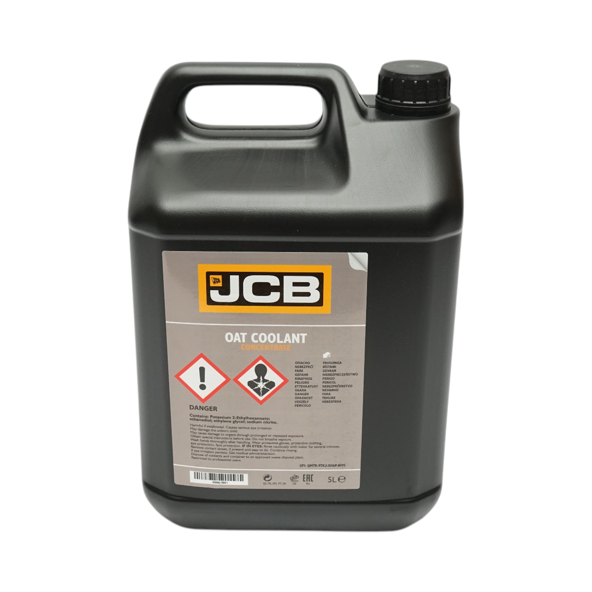 Antigel concentrat JCB Oat Coolant Concentrate 5L - imagine 3