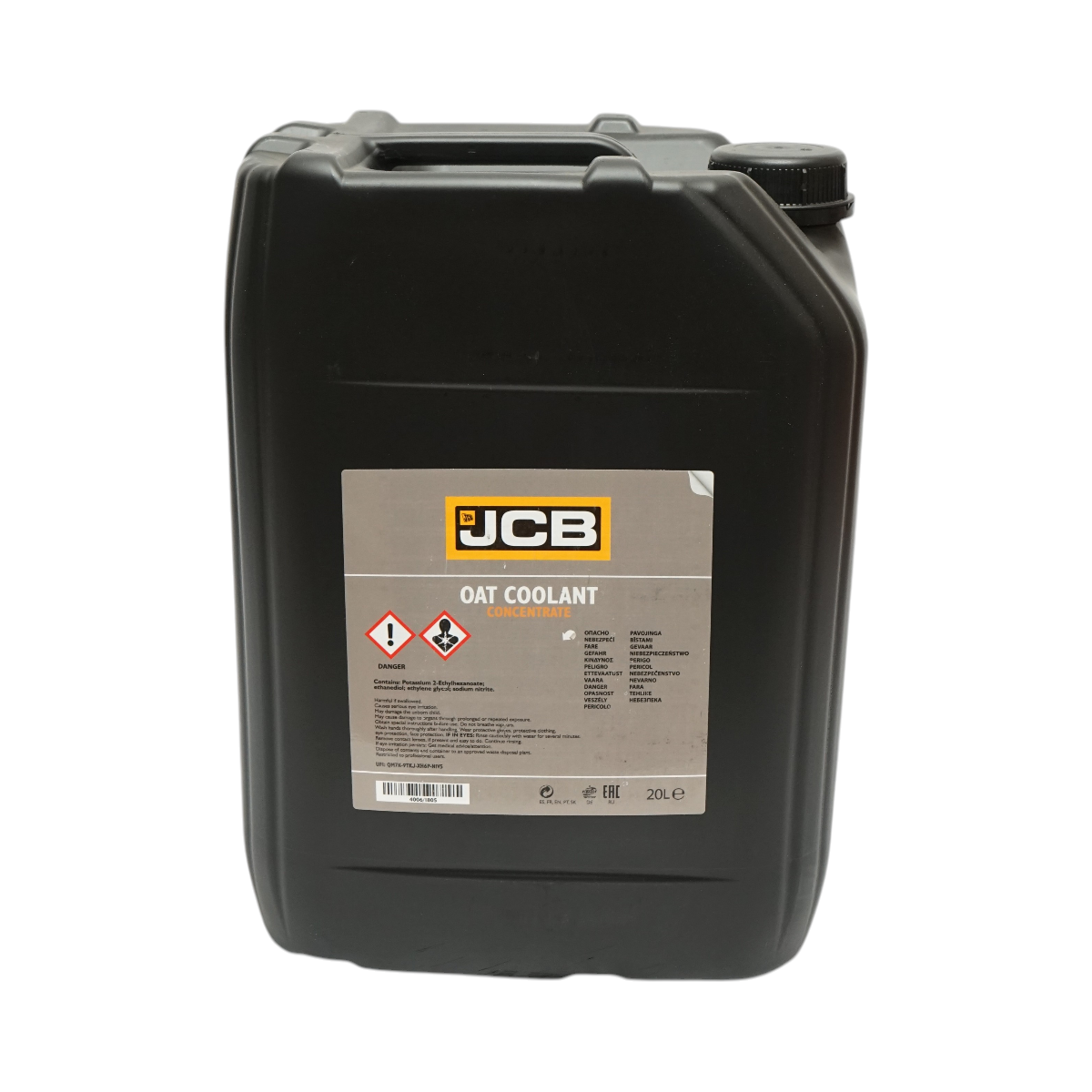 Antigel concentrat JCB Oat Coolant Concentrate 20L - imagine 3