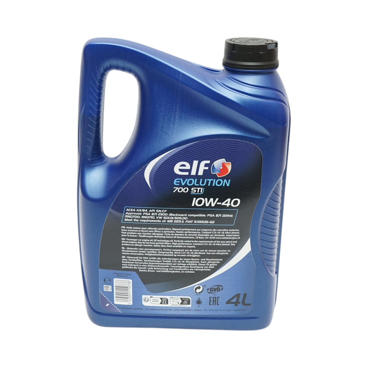 Ulei motor Elf 10W40 Evolution 700 STI 4L - imagine 3