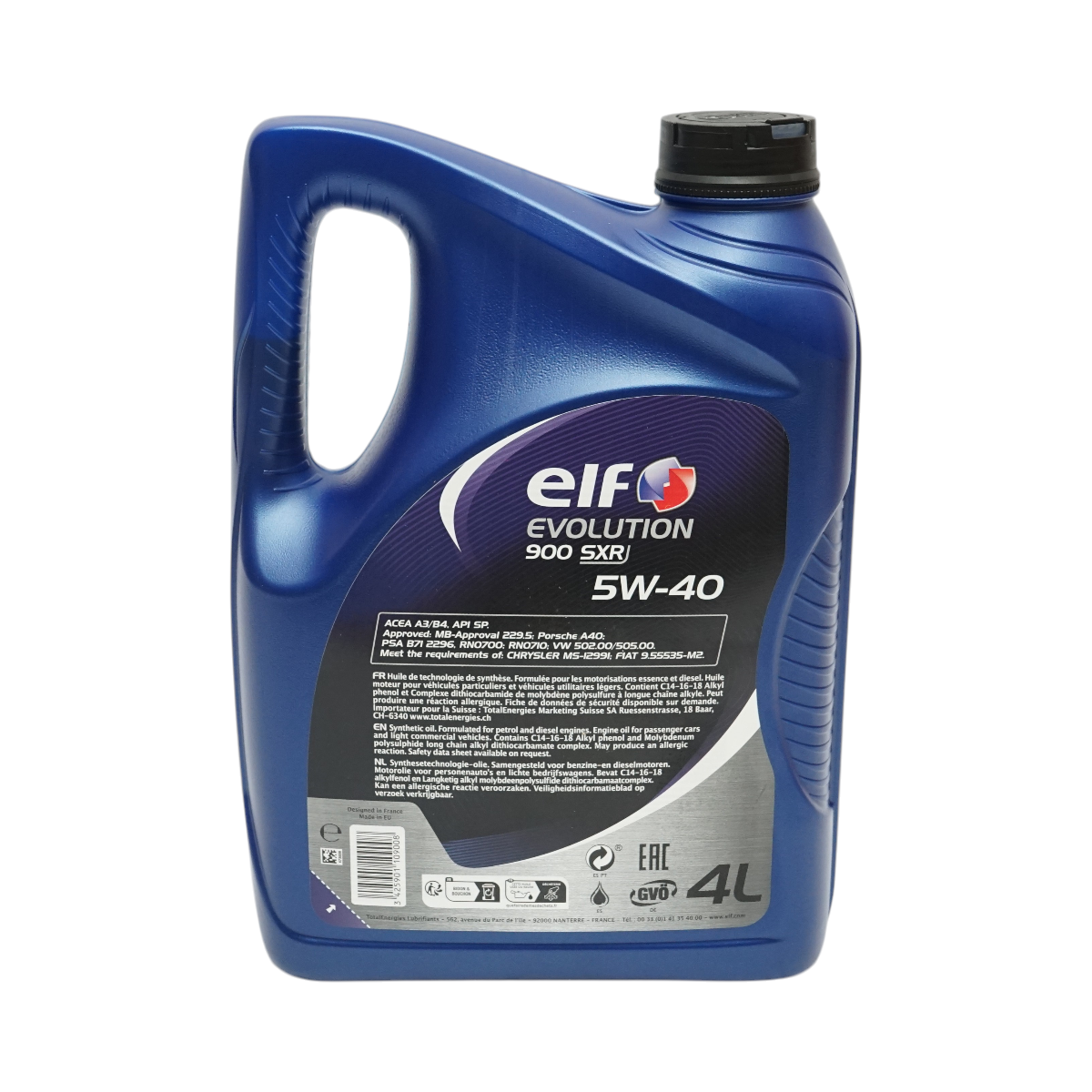 Ulei motor Elf 5W40 Evolution 900 SXR 4L - imagine 3