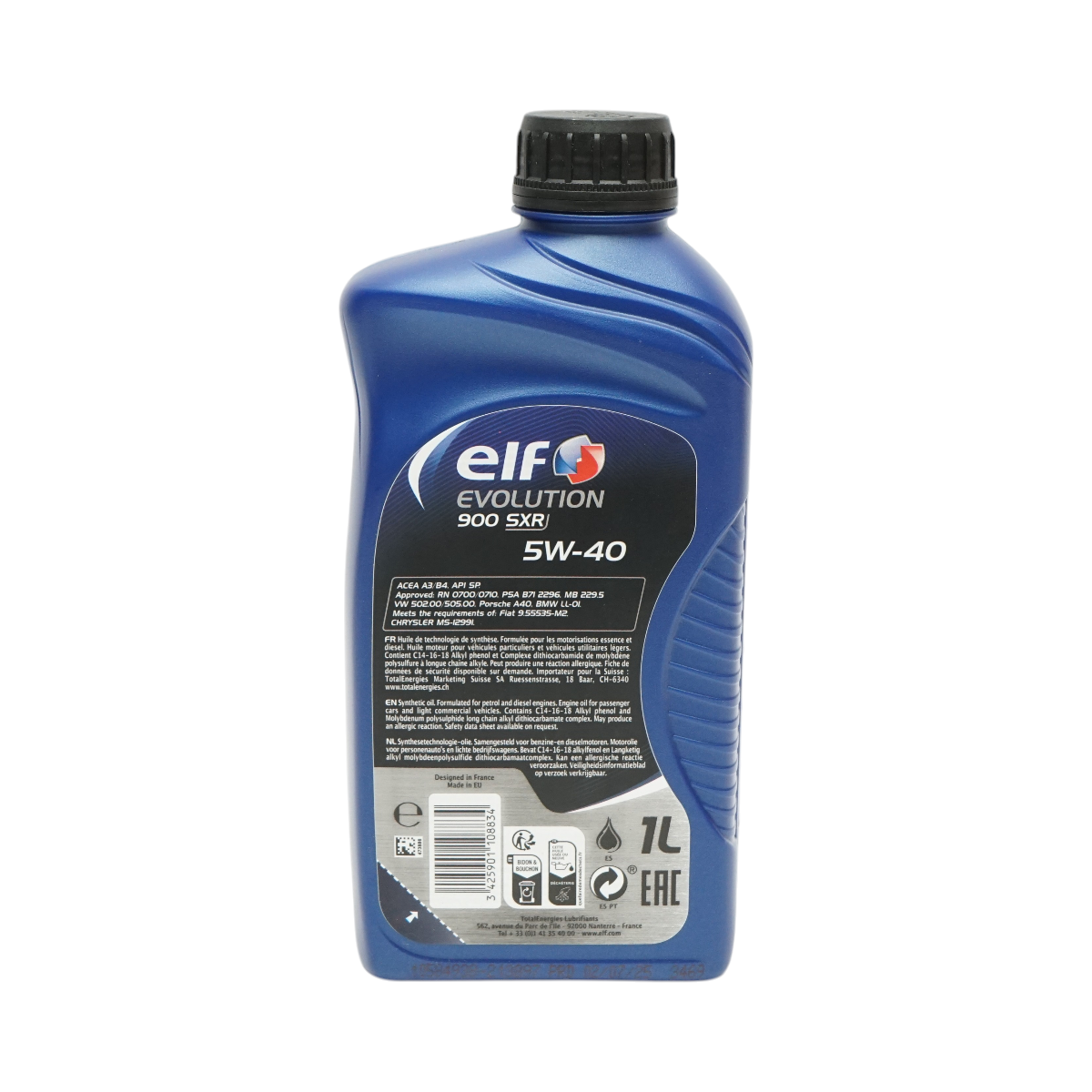 Ulei motor Elf 5W40 Evolution 900 SXR 1L - imagine 3