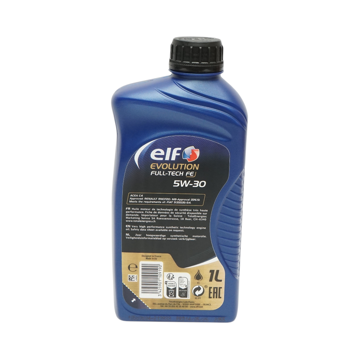 Ulei motor Elf Evolution 5W30 Full Tech FE 1L - imagine 3