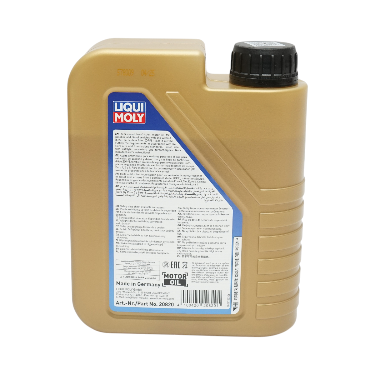 Ulei motor Liqui Moly 5W30 Longlife III 1L - imagine 3