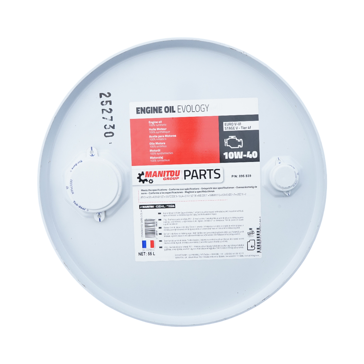 Ulei motor Manitou 10W40 Evology 55L - imagine 2