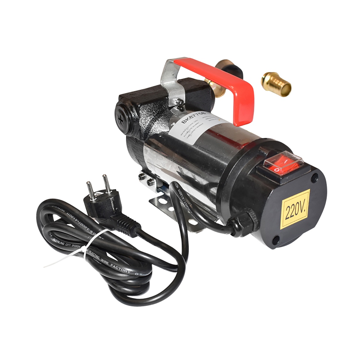 Pompa transfer motorina 220V debit 40L/min. Breckner Germany - imagine 3
