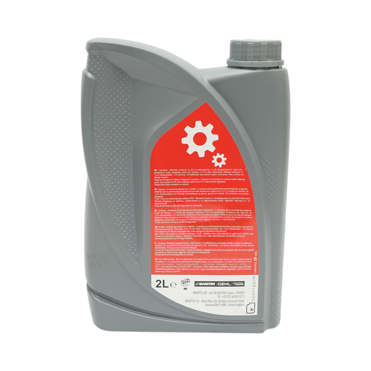 Ulei transmisie mecanica Manitou 80W90 GL-5 2L - imagine 3