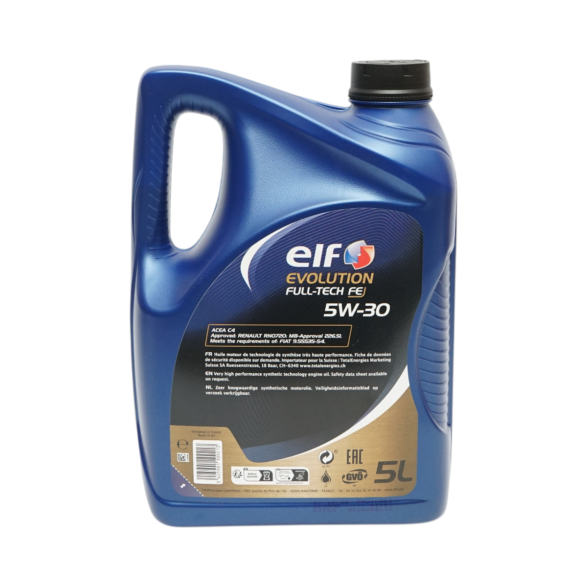 Ulei motor Elf Evolution 5W30 Full Tech FE 5L - imagine 3